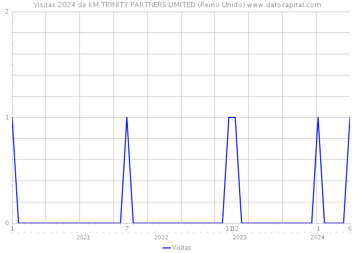 Visitas 2024 de KM TRINITY PARTNERS LIMITED (Reino Unido) 