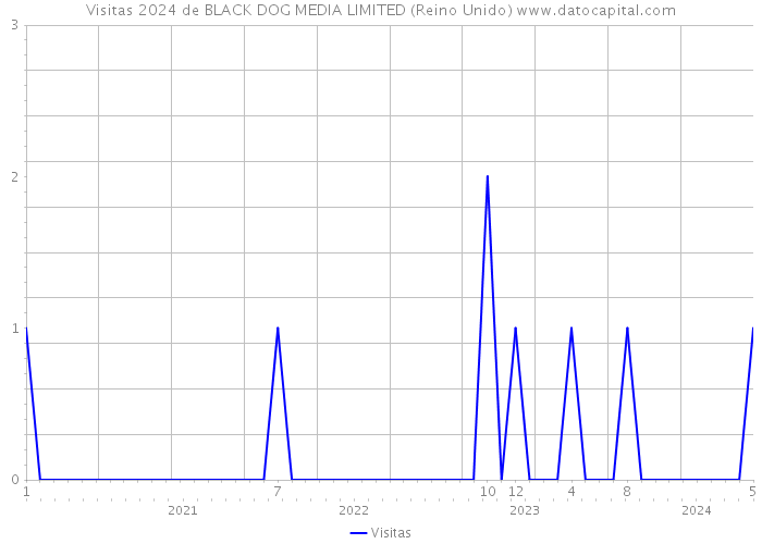 Visitas 2024 de BLACK DOG MEDIA LIMITED (Reino Unido) 