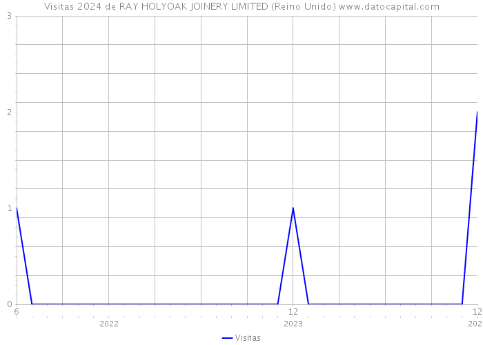 Visitas 2024 de RAY HOLYOAK JOINERY LIMITED (Reino Unido) 