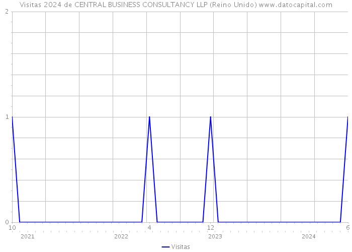 Visitas 2024 de CENTRAL BUSINESS CONSULTANCY LLP (Reino Unido) 