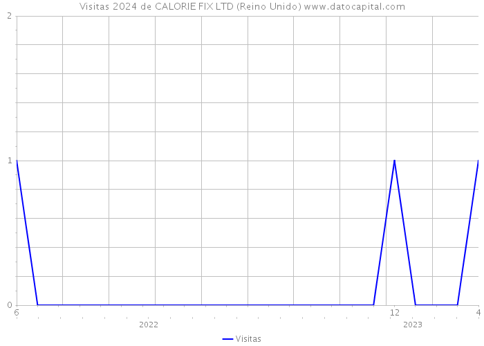 Visitas 2024 de CALORIE FIX LTD (Reino Unido) 