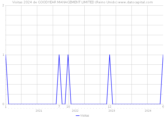 Visitas 2024 de GOODYEAR MANAGEMENT LIMITED (Reino Unido) 