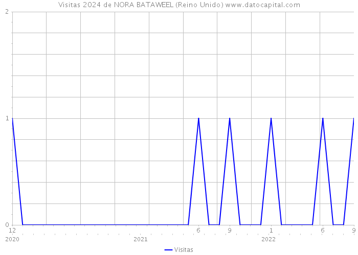 Visitas 2024 de NORA BATAWEEL (Reino Unido) 