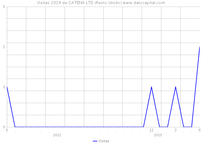 Visitas 2024 de CATENA LTD (Reino Unido) 