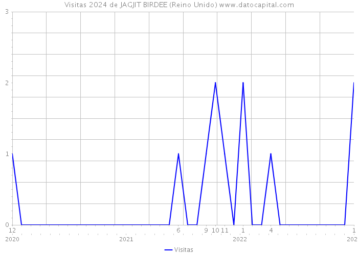 Visitas 2024 de JAGJIT BIRDEE (Reino Unido) 