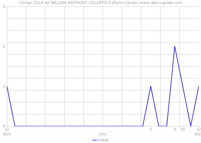 Visitas 2024 de WILLIAM ANTHONY CILLUFFO II (Reino Unido) 