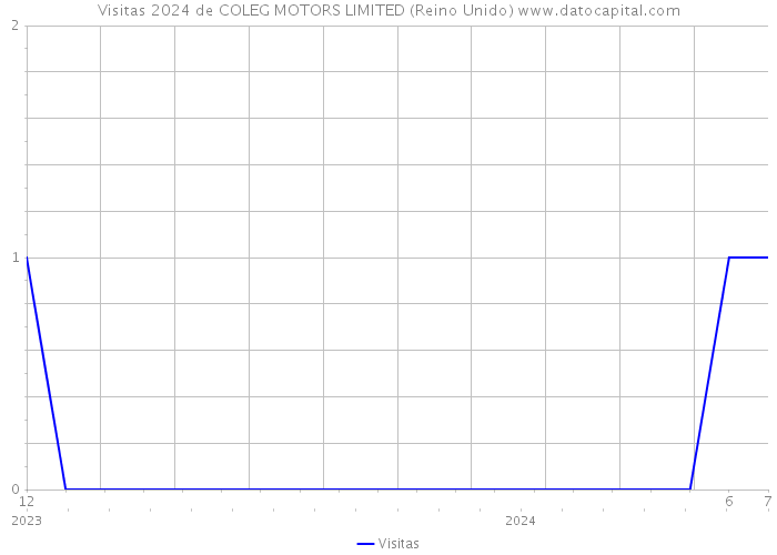 Visitas 2024 de COLEG MOTORS LIMITED (Reino Unido) 