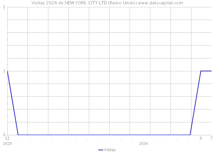 Visitas 2024 de NEW YORK CITY LTD (Reino Unido) 