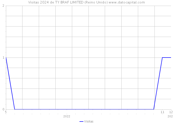 Visitas 2024 de TY BRAF LIMITED (Reino Unido) 