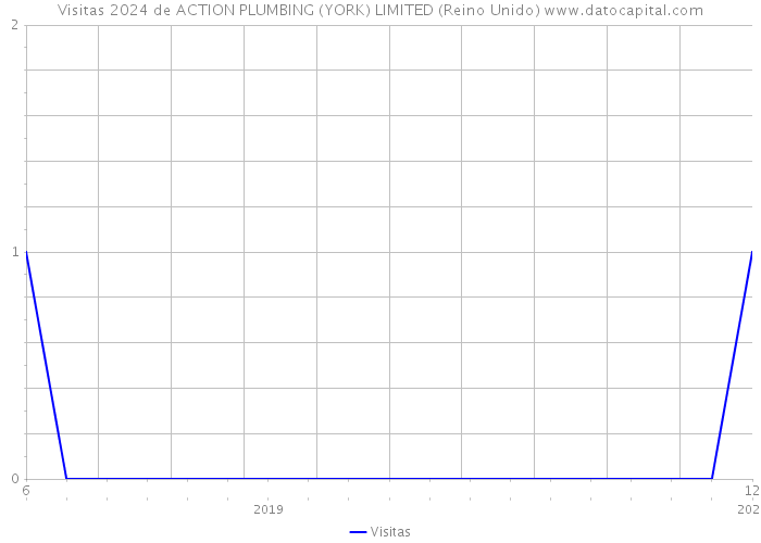 Visitas 2024 de ACTION PLUMBING (YORK) LIMITED (Reino Unido) 