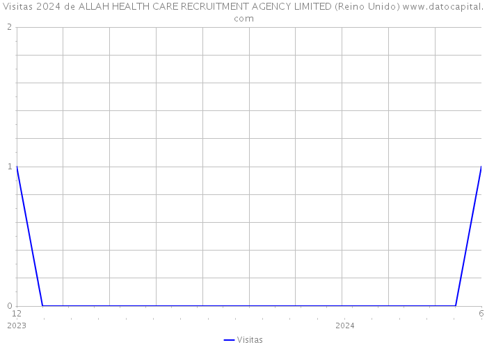 Visitas 2024 de ALLAH HEALTH CARE RECRUITMENT AGENCY LIMITED (Reino Unido) 