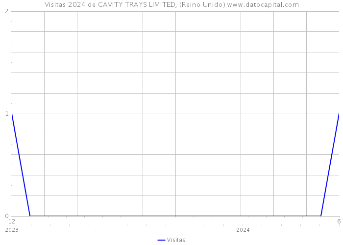 Visitas 2024 de CAVITY TRAYS LIMITED, (Reino Unido) 