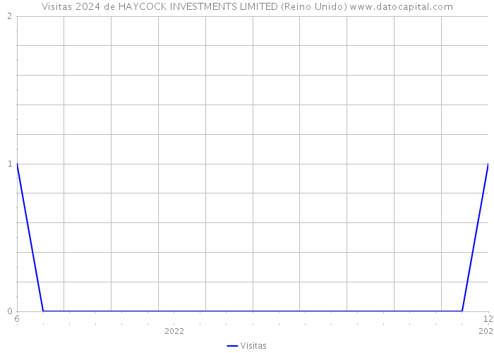 Visitas 2024 de HAYCOCK INVESTMENTS LIMITED (Reino Unido) 