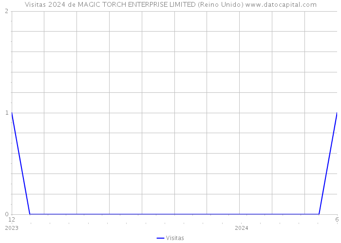 Visitas 2024 de MAGIC TORCH ENTERPRISE LIMITED (Reino Unido) 