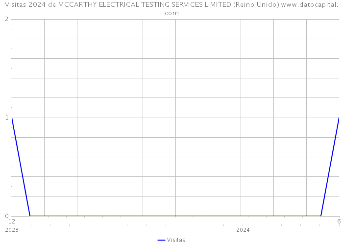 Visitas 2024 de MCCARTHY ELECTRICAL TESTING SERVICES LIMITED (Reino Unido) 