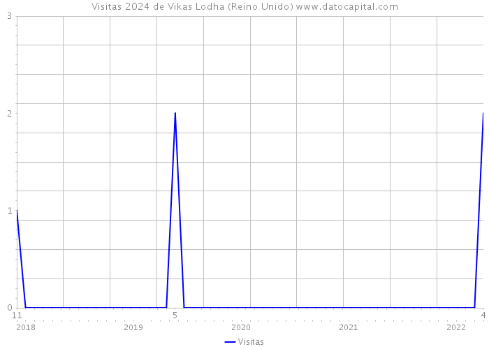 Visitas 2024 de Vikas Lodha (Reino Unido) 