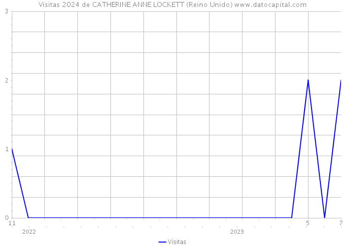 Visitas 2024 de CATHERINE ANNE LOCKETT (Reino Unido) 