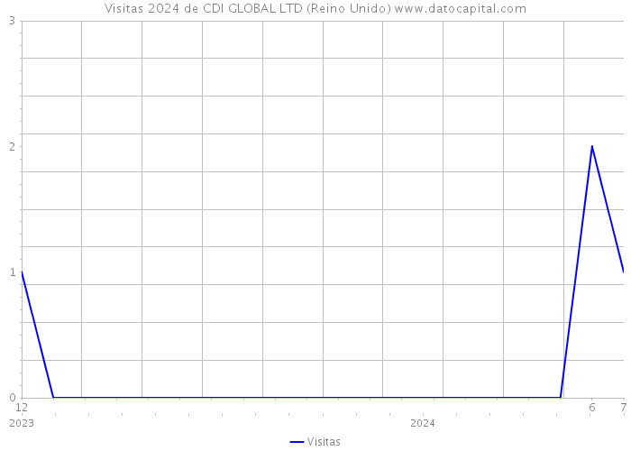 Visitas 2024 de CDI GLOBAL LTD (Reino Unido) 