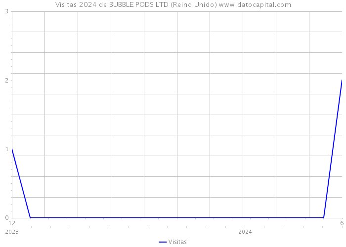 Visitas 2024 de BUBBLE PODS LTD (Reino Unido) 