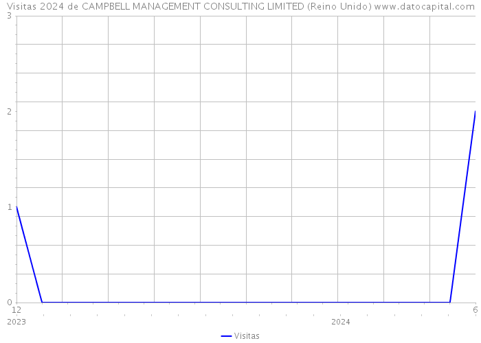 Visitas 2024 de CAMPBELL MANAGEMENT CONSULTING LIMITED (Reino Unido) 