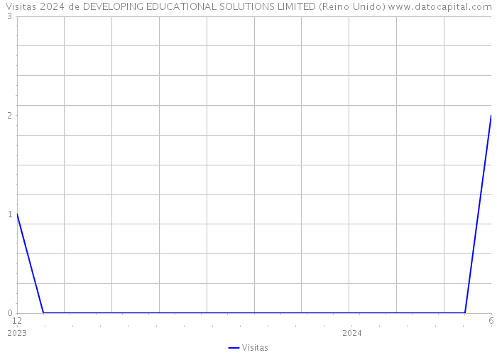 Visitas 2024 de DEVELOPING EDUCATIONAL SOLUTIONS LIMITED (Reino Unido) 