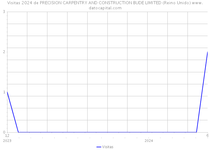 Visitas 2024 de PRECISION CARPENTRY AND CONSTRUCTION BUDE LIMITED (Reino Unido) 