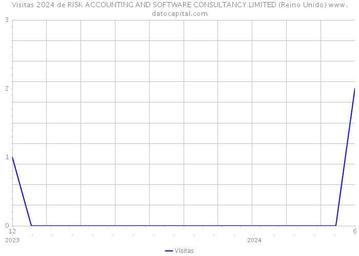 Visitas 2024 de RISK ACCOUNTING AND SOFTWARE CONSULTANCY LIMITED (Reino Unido) 