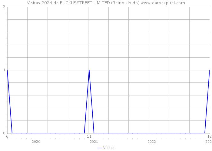 Visitas 2024 de BUCKLE STREET LIMITED (Reino Unido) 