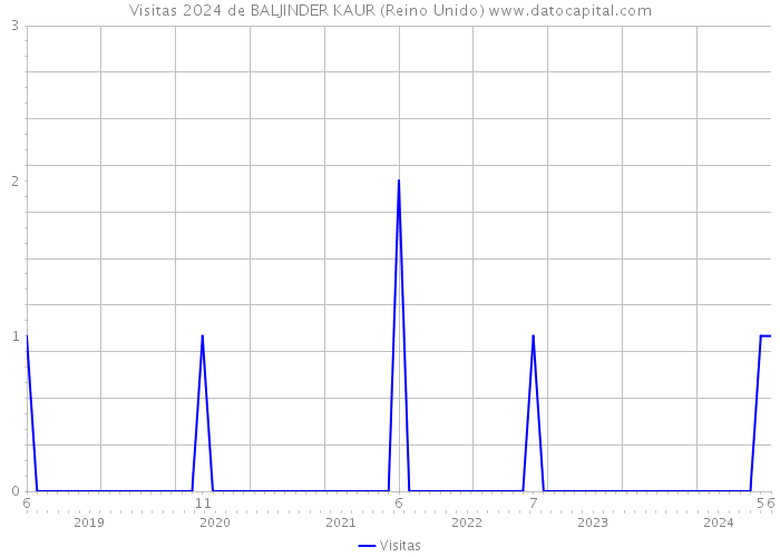 Visitas 2024 de BALJINDER KAUR (Reino Unido) 