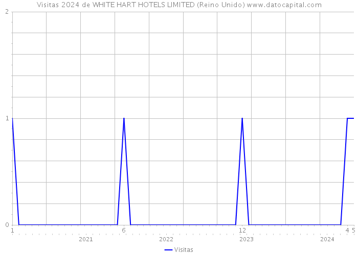 Visitas 2024 de WHITE HART HOTELS LIMITED (Reino Unido) 