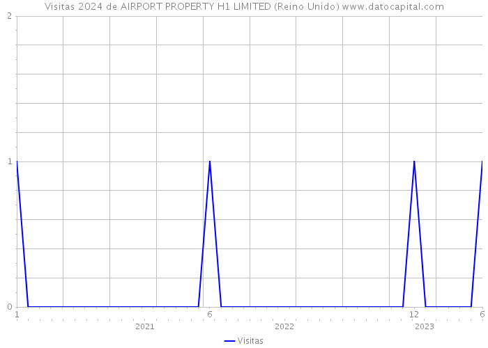 Visitas 2024 de AIRPORT PROPERTY H1 LIMITED (Reino Unido) 