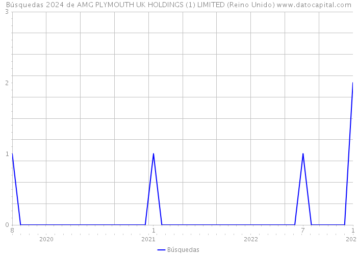 Búsquedas 2024 de AMG PLYMOUTH UK HOLDINGS (1) LIMITED (Reino Unido) 