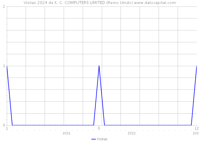 Visitas 2024 de K. C. COMPUTERS LIMITED (Reino Unido) 