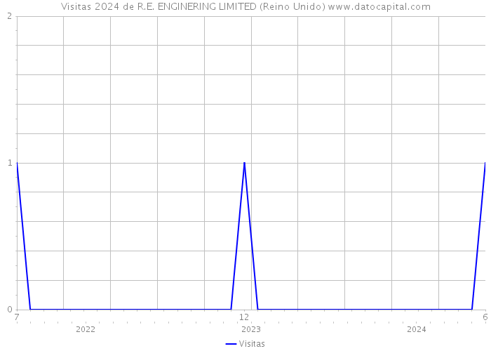 Visitas 2024 de R.E. ENGINERING LIMITED (Reino Unido) 