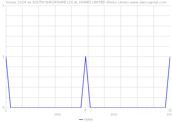 Visitas 2024 de SOUTH SHROPSHIRE LOCAL HOMES LIMITED (Reino Unido) 