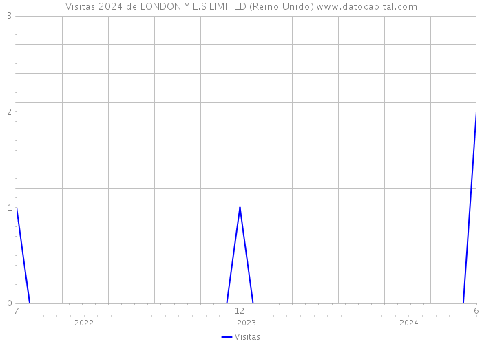 Visitas 2024 de LONDON Y.E.S LIMITED (Reino Unido) 