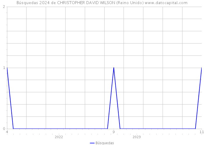 Búsquedas 2024 de CHRISTOPHER DAVID WILSON (Reino Unido) 