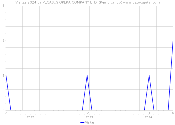 Visitas 2024 de PEGASUS OPERA COMPANY LTD. (Reino Unido) 