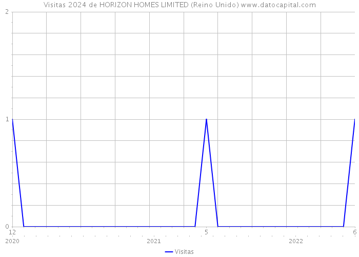 Visitas 2024 de HORIZON HOMES LIMITED (Reino Unido) 