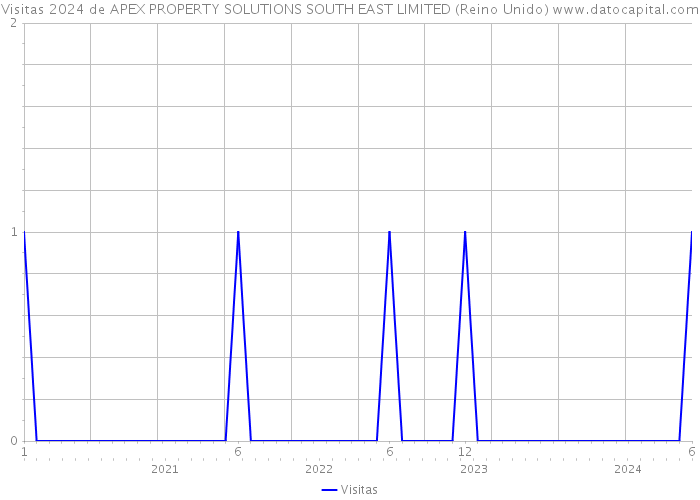 Visitas 2024 de APEX PROPERTY SOLUTIONS SOUTH EAST LIMITED (Reino Unido) 