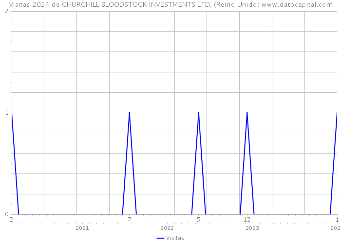 Visitas 2024 de CHURCHILL BLOODSTOCK INVESTMENTS LTD. (Reino Unido) 