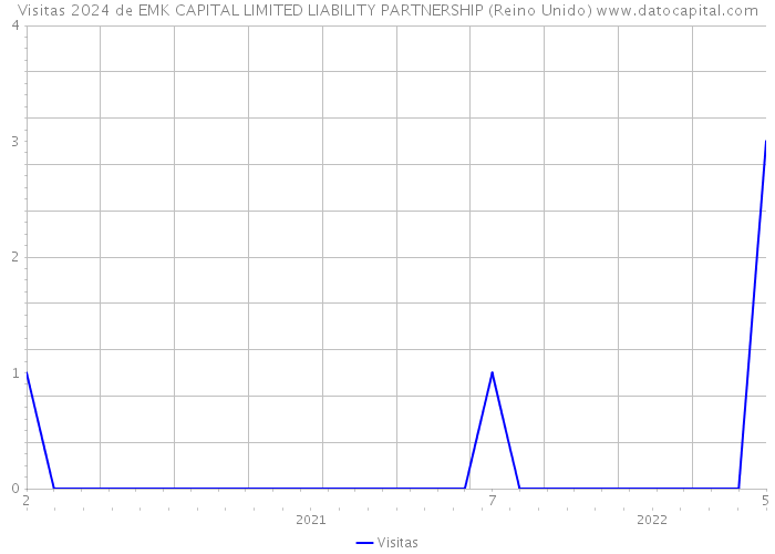 Visitas 2024 de EMK CAPITAL LIMITED LIABILITY PARTNERSHIP (Reino Unido) 