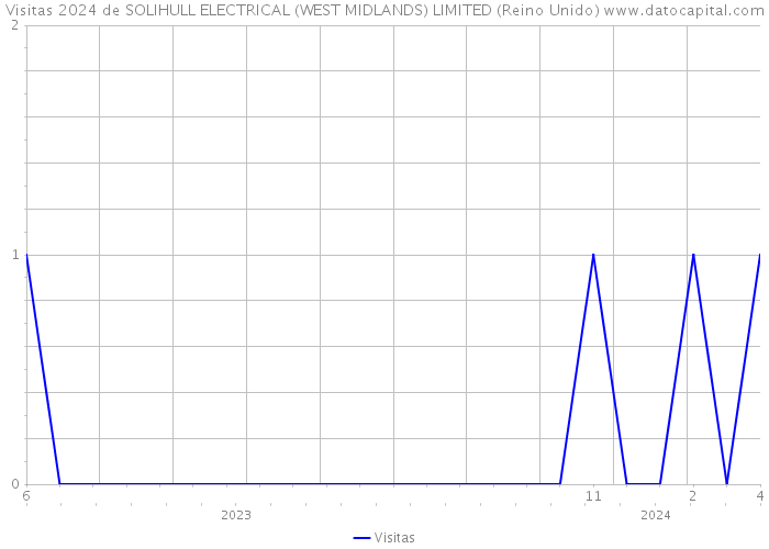 Visitas 2024 de SOLIHULL ELECTRICAL (WEST MIDLANDS) LIMITED (Reino Unido) 