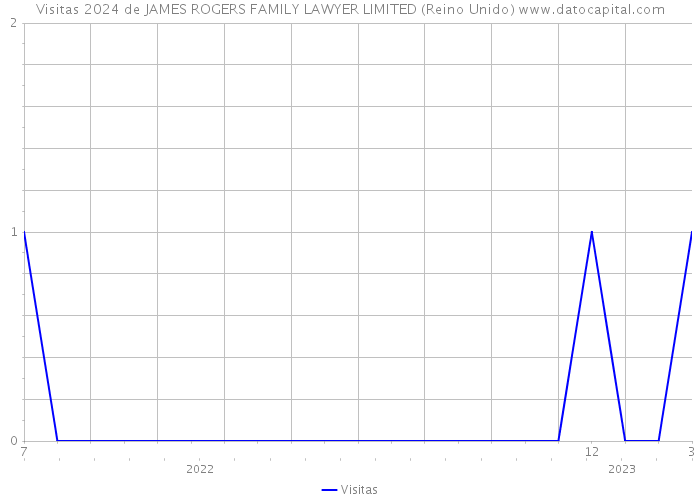 Visitas 2024 de JAMES ROGERS FAMILY LAWYER LIMITED (Reino Unido) 