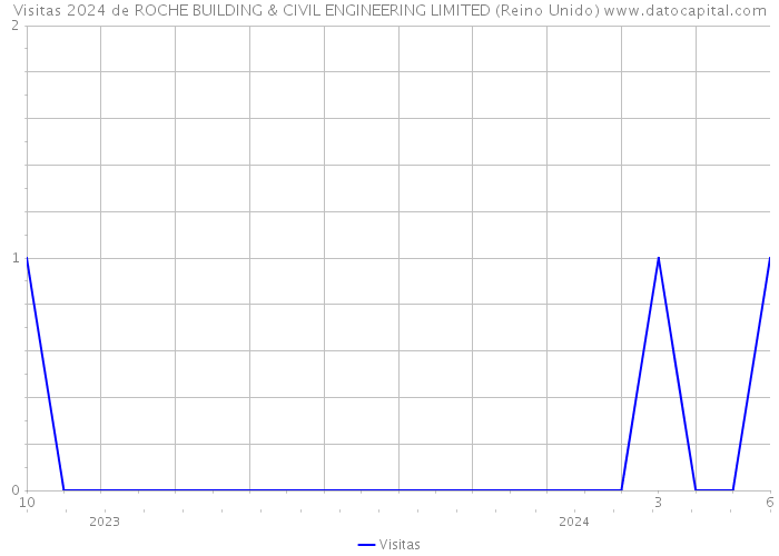 Visitas 2024 de ROCHE BUILDING & CIVIL ENGINEERING LIMITED (Reino Unido) 