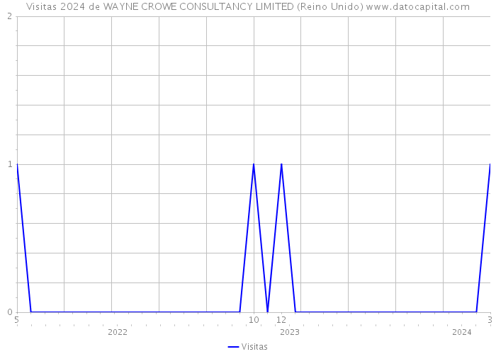 Visitas 2024 de WAYNE CROWE CONSULTANCY LIMITED (Reino Unido) 