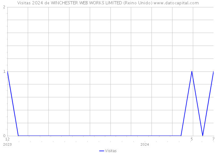 Visitas 2024 de WINCHESTER WEB WORKS LIMITED (Reino Unido) 