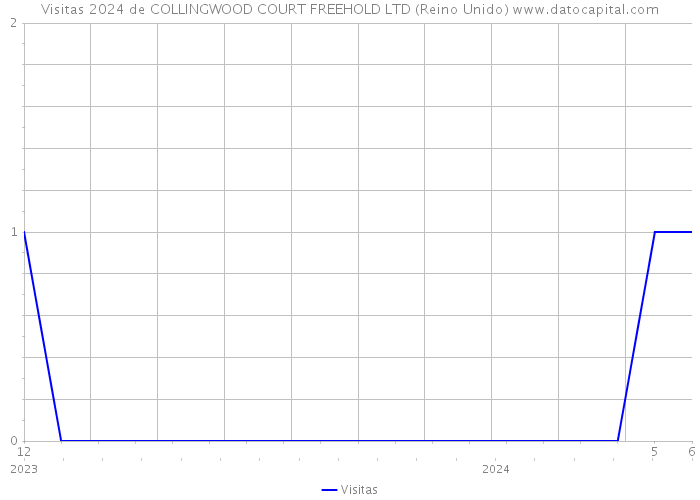 Visitas 2024 de COLLINGWOOD COURT FREEHOLD LTD (Reino Unido) 