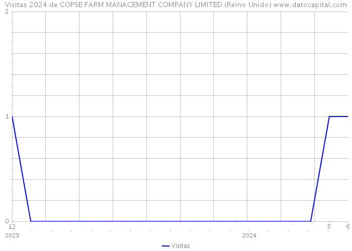 Visitas 2024 de COPSE FARM MANAGEMENT COMPANY LIMITED (Reino Unido) 