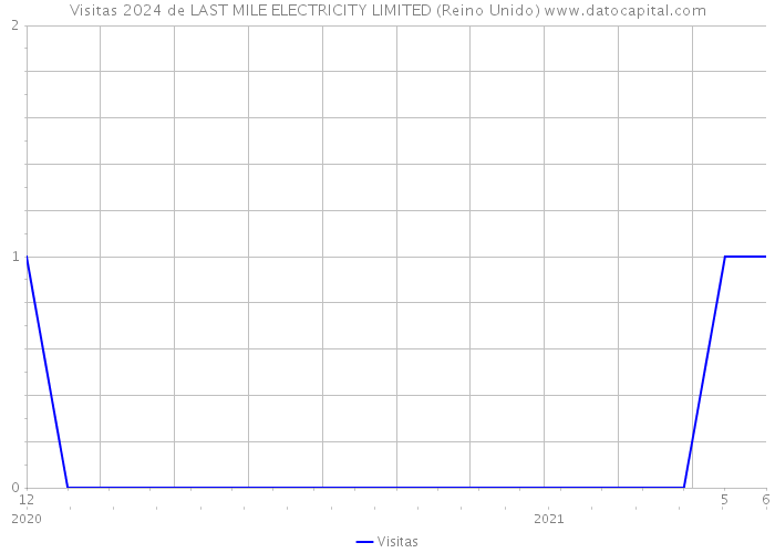 Visitas 2024 de LAST MILE ELECTRICITY LIMITED (Reino Unido) 